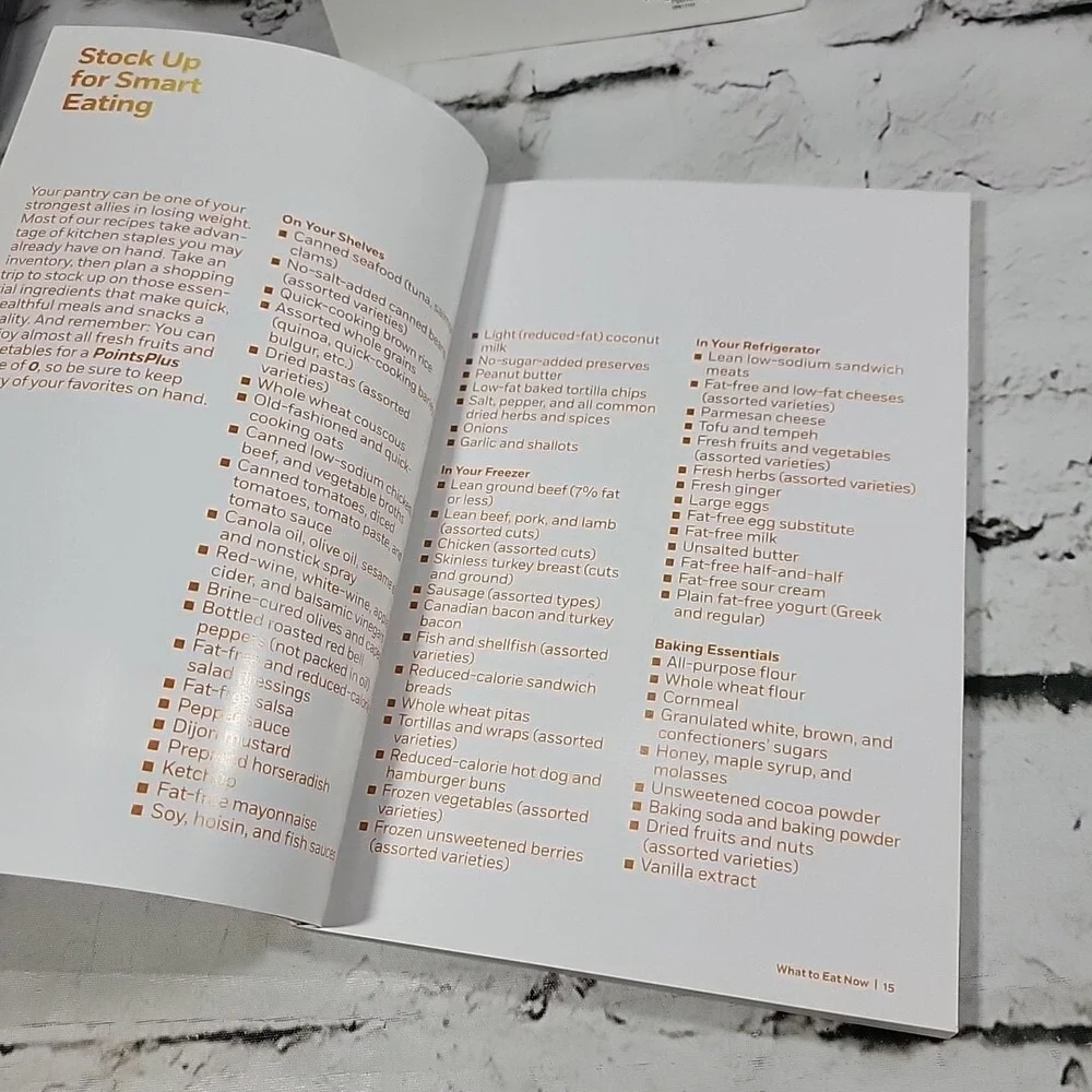 Weight Watchers Cookbooks‎ Lot Of 3 - Shop - Take 5 - What To Eat Now